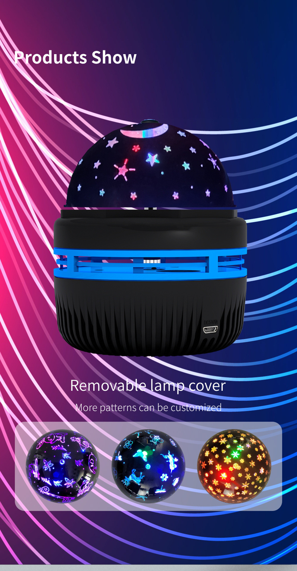 Đèn chiếu sao RGB