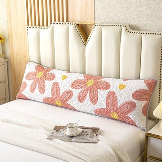Vỏ gối dài đôi Cotton chống mồ hôi dành cho người lớn Hộ gia đình Gối dài Vỏ lõi 1m1.5m1.8m Vỏ gối mở rộng