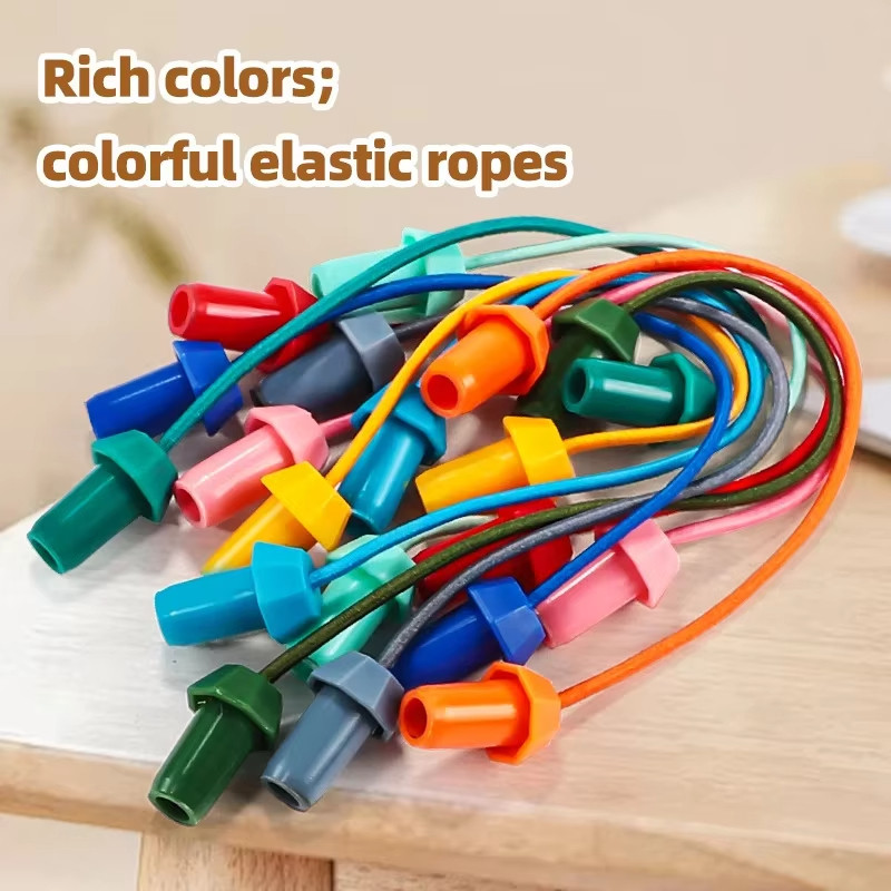 Mới Kid Dây Nút Câu Đố Bảng Màu Trò Chơi Dây Xoắn Kết Nối Dây Trò Chơi Bàn Cha Mẹ Con Đồ Chơi Tương Tác Quà Sinh Nhật