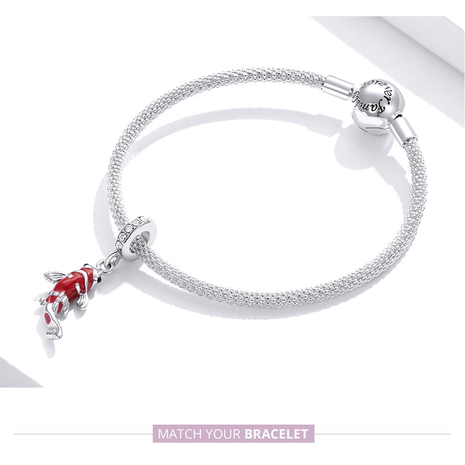Mô tả Bamoer Hạt Charm Động Vật Series Phụ Kiện Thời Trang Thích Hợp Cho Vòng Tay Vòng Cổ AIC02 - 9