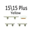 Bộ Đầy Đủ Nút Bên Cho 14 15 Plus Pro Max Bật Nguồn Khóa Tắt Âm Lượng Nút Công Tắc Tắt Tiếng Im Lặng Bộ Chìa Khóa Thay Thế Các Bộ Phận