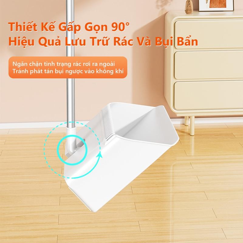 Mô tả Bộ Chổi Quét Nhà Thông Minh Kèm Hốt Rác Gạt Nước C3 Bộ Dụng Cụ Vệ SInh Zolele - Chính Hãng - 7