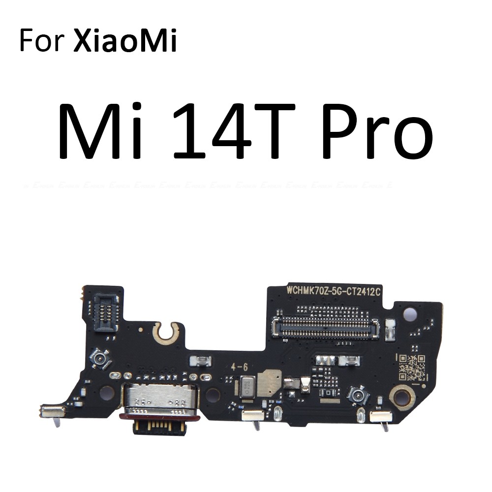 Đế sạc nguồn Cổng sạc USB Bảng cắm Mic Cáp mềm cho Xiaomi Mi 12 12S 12T 12X 13 13T 14 14T Pro Lite Ultra Thay thế các bộ phận