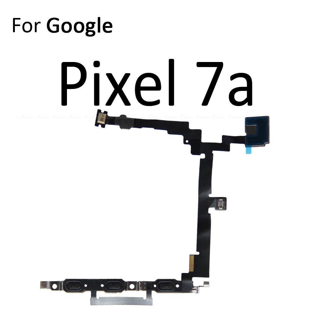 Dành Cho Google Pixel 6 7 8 9 Pro XL 7a 6a 8a Công Tắc Nguồn Bật Tắt Nút Âm Lượng Phím Cáp Mềm Thay Thế Các Bộ Phận