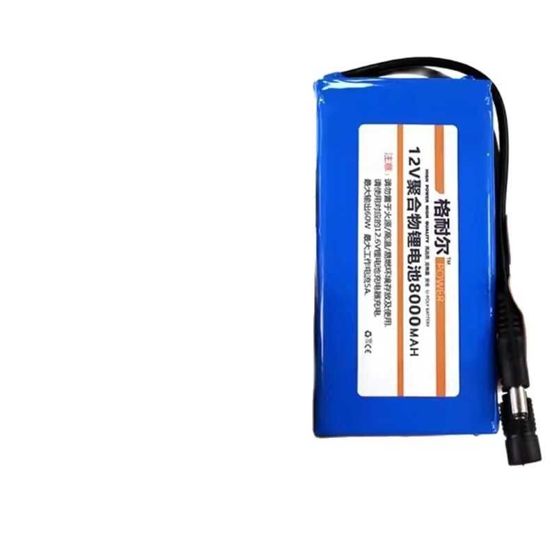 Polymer 12V Lithium Pin 8000Mah Cho Đèn LED Cung Cấp Điện | Shopee Việt Nam
