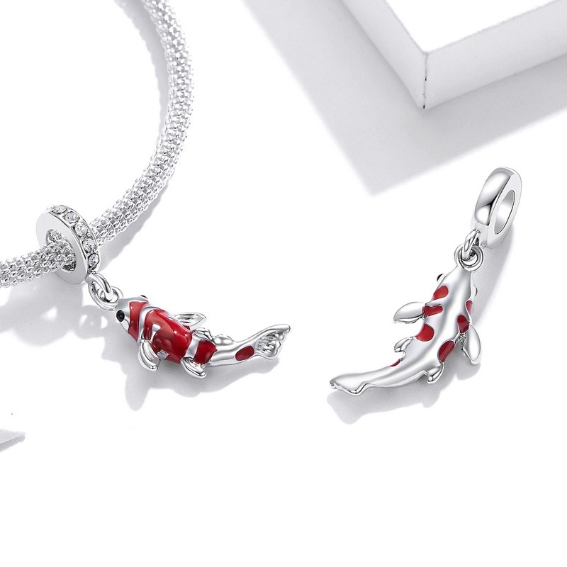 Mô tả Bamoer Hạt Charm Động Vật Series Phụ Kiện Thời Trang Thích Hợp Cho Vòng Tay Vòng Cổ AIC02 - 3