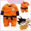 Trang phục áo liền quần thời trang cho bé trai Dragon Ball Z màu cam cho lễ kỷ niệm Halloween