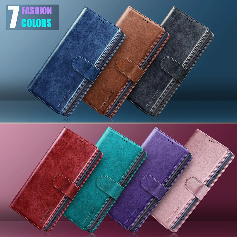 Dành Cho Xiaomi Redmi Note 14 Pro + Ốp Lưng Đựng Thẻ Ví Da Lật Từ Tính Bảo Vệ Vỏ Điện Thoại Redmi Note14 Pro + Plus 5G 4G