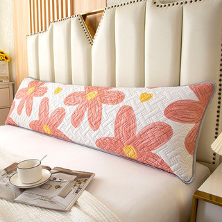 Vỏ gối dài đôi Cotton chống mồ hôi dành cho người lớn Hộ gia đình Gối dài Vỏ lõi 1m1.5m1.8m Vỏ gối mở rộng