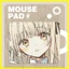 Miếng Lót Chuột Shiina Mahiru Shiina Mahiru Angel Next Door Classmate Shiina Mahiru Miếng Lót Chuột Phong Cách Mới Seaming Dày Bàn Máy Tính Có Thể Giặt Mềm Mại