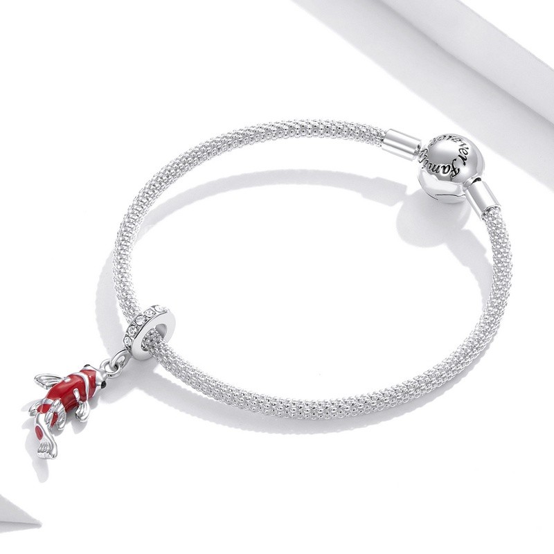 Mô tả Bamoer Hạt Charm Động Vật Series Phụ Kiện Thời Trang Thích Hợp Cho Vòng Tay Vòng Cổ AIC02 - 2