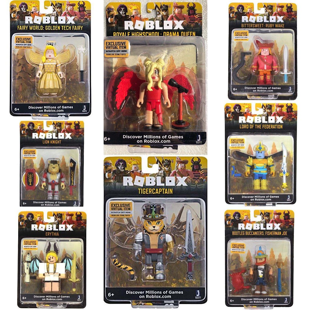 Roblox Virtual World Doll Robot Brick Star Series Minecraft Doll Joint ...