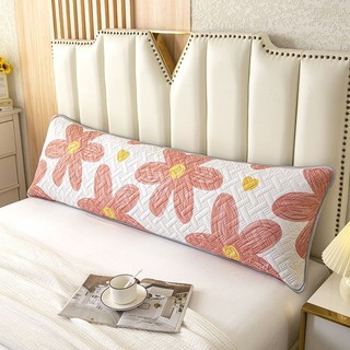 Vỏ gối dài đôi Cotton chống mồ hôi dành cho người lớn Hộ gia đình Gối dài Vỏ lõi 1m1.5m1.8m Vỏ gối mở rộng