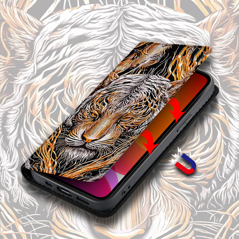 Ốp Da Động Vật Hoạt Hình Thời Trang Thích Hợp Cho Xiaomi Black Shark HELO 3 3S 4 4S Pro 5 RS Vỏ Điện Thoại Thẻ Đơn Giản