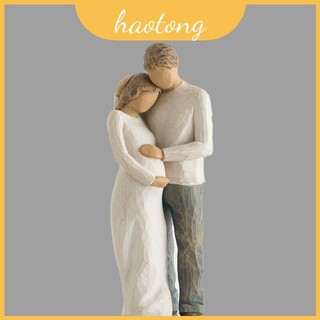 Tượng gia đình Mỹ sành điệu với trẻ em Quà tặng nhựa lý tưởng để trang trí đám cưới