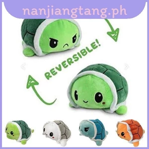 Lật Rùa Sang Trọng Đồ Chơi Nhồi Bông Tức Giận Đồ Chơi Vui Vẻ Mềm Mại Dễ Thương Hai Mặt