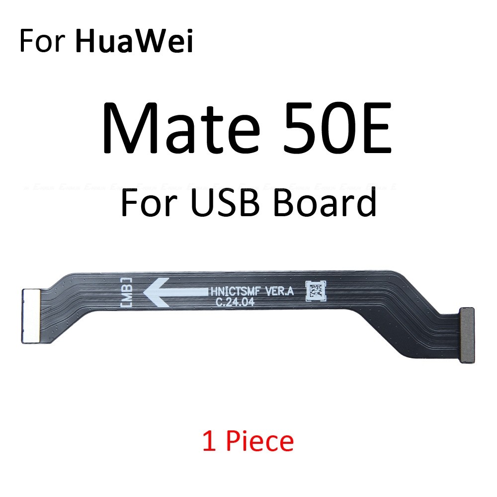 Bảng Chính Mainboard Bo Mạch Chủ LCD Kết Nối Cáp Mềm Cho HuaWei Mate 50 RS 50E P60 Nghệ Thuật P50 P50E P40 Pro Plus Lite E 5G Thay Thế Các Bộ Phận