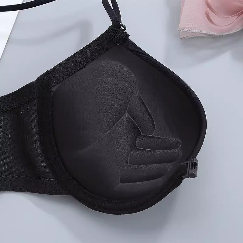 Đồ lót nữ Áo ngực nhỏ liền mạch Áo lót ren phía trước gợi cảm dành cho nữ