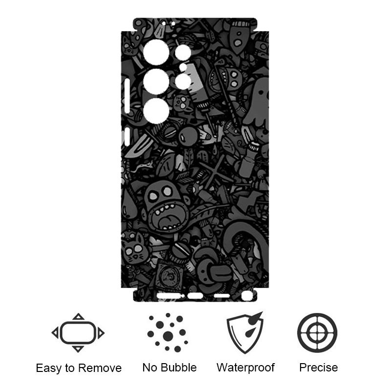 Trung Quốc-chic Decal Da Cho Samsung Galaxy S24 S23 S22 S25 S26 Ultra ...