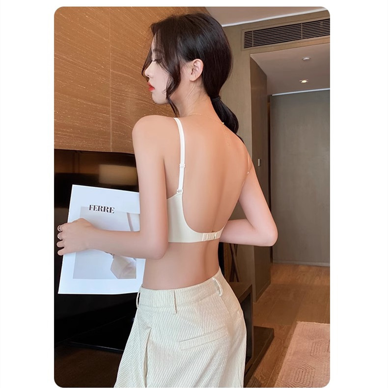 Áo lót không dây nửa cúp ngực nhỏ dành cho nữ