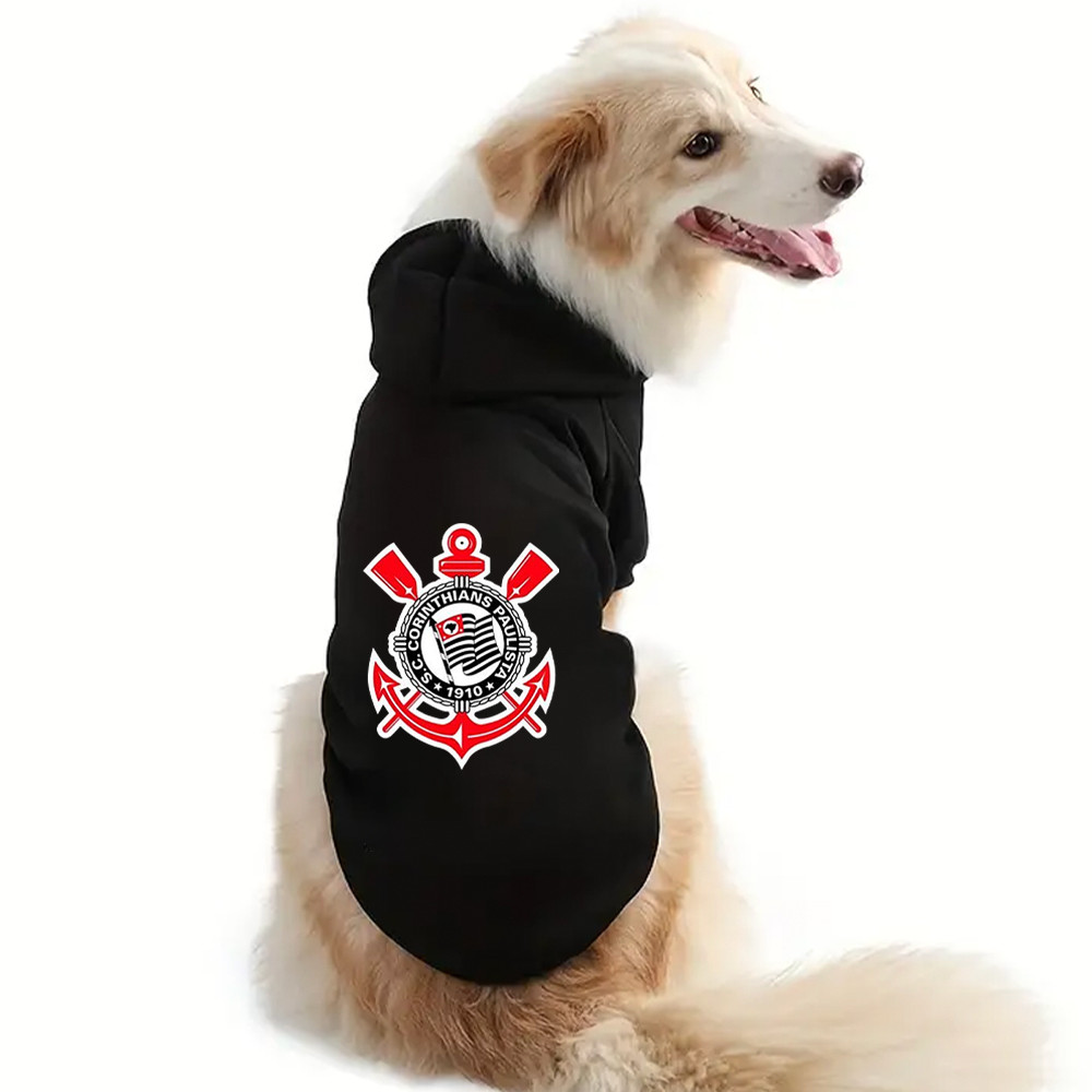 ✨ Hàng Mới Về ✨ 3XL-9XL Corinthians In họa tiết mèo / chó ấm áp và thoải mái Kích thước lớn Áo có mũ trùm đầu cho chó lớn