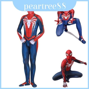 Người Nhện Trang Phục Hóa Trang 3D In 3D Người Lớn Trẻ Em Spidey Zentai Phù Hợp Với Dây Kéo Lưng Độc Đáo Và Thoải Mái Co Giãn Lycra Phù Hợp