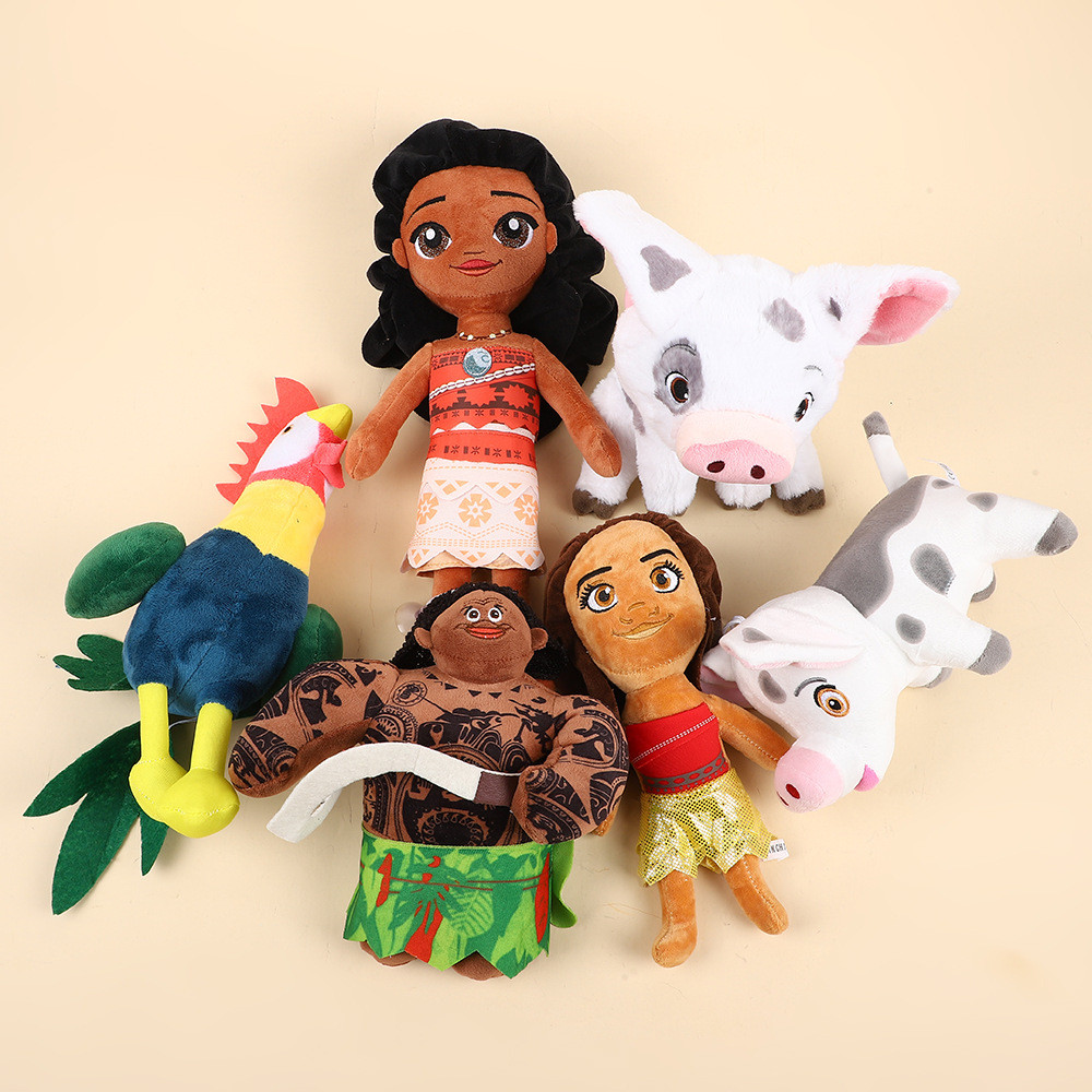 Đồ chơi động vật sang trọng hình gà Maui Moana dễ thương dành cho trẻ mới biết đi và trẻ em dưới 14 kết cấu mềm mại với