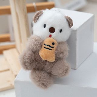Sea Otter Soft Plushie Với Lông Dài Pp Cotton Đổ Nhồi Bông Trẻ Em Cho Động Vật