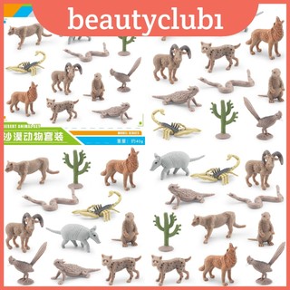 11 Bộ mô hình động vật sa mạc thực tế bao gồm xương rồng lục lạc nhiều hơn và