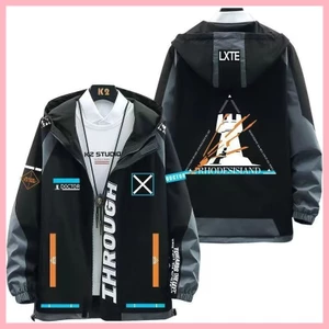 Quần áo Arknights Arknights Grani Claire Morgan Meteor Arknights Grani Claire Morgan Meteor Ngày mai Arknights Áo khoác mùa thu đông Quần áo xu hướng cosplay Quần áo nam Quần áo Rhode Island
