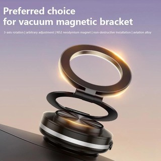 Magsafe 360° Giá đỡ điện thoại ô tô chân không từ tính Cốc hút gấp Giá đỡ xoay đa năng