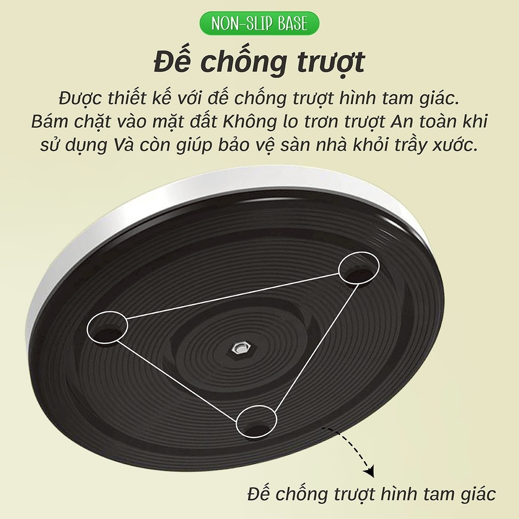 Mô tả - BG - ETB3001 Đĩa xoay eo, Bàn xoay eo tập gọn bụng, đùi, bàn đạp massage, chất liệu cao cấp - 1