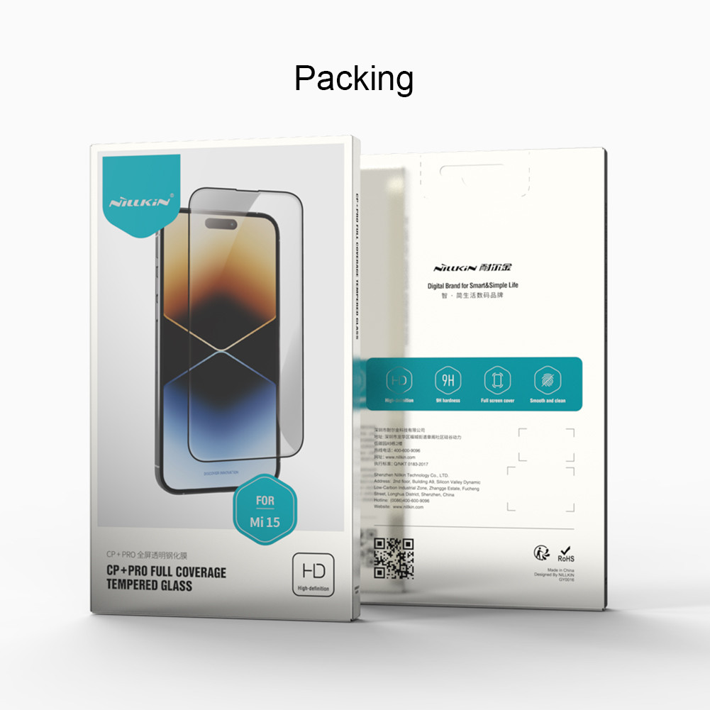 Mô tả Kính cường lực NILLKIN CP + Pro cho Xiaomi 15 9H Tấm bảo vệ màn hình chống cháy nổ - 12