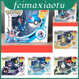 Đồ chơi nhân vật chất lượng cao biến hình bao gồm Pikachu Eevee Psyduck Mewtwo