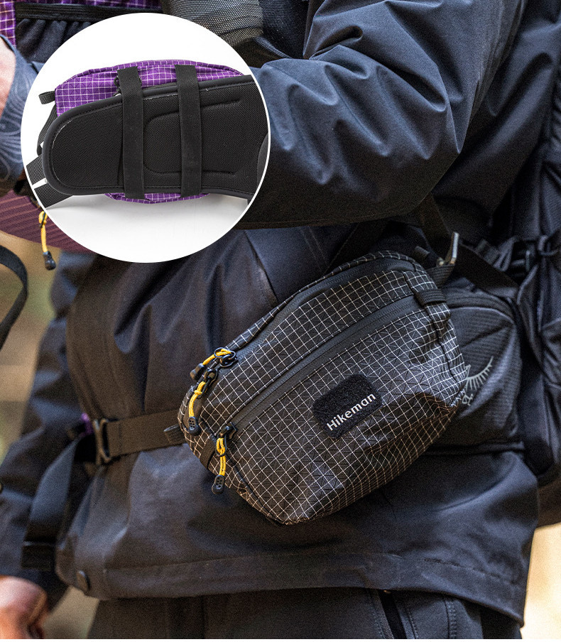 HIKEMAN Dyneema Thể Thao Ngoài Trời Ngực Túi Thắt Lưng Cắm Trại Leo Núi ...