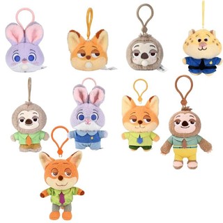 Búp bê móc khóa sang trọng Zootopia chất lượng cao với Judy Hopps Wilde và Nick