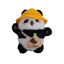 Móc khóa sang trọng gấu trúc Mini Whimsical Đồ chơi mềm đáng yêu cho túi xách và phụ kiện