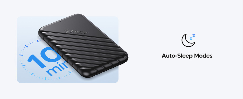 Mô tả Bộ chuyển đổi ORICO SATA sang USB 3.0 Vỏ đĩa cứng gắn ngoài SSD HDD Vỏ 5Gbps Không cần dụng cụ cho ổ cứng SATA 2,5 "(2521U3) - 5
