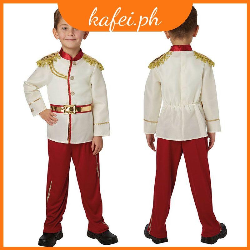 Trẻ Em Bạch Tuyết Bé Trai Hoàng Tử Quyến Rũ Trang Phục Cho Trẻ Em Halloween Cosplay Nhà Vua Trang Phục Fantasia Hoàng Gia Quần Áo