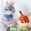 Chất Lượng Cao Cấp Disney Zootopia Sang Trọng Búp Bê Của Judy Hopps Và Nick Cho Wilde Tặng