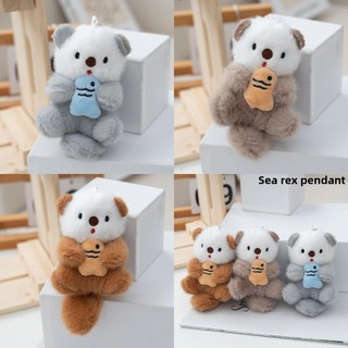 Sea Otter Soft Plushie Với Lông Dài Pp Cotton Đổ Nhồi Bông Trẻ Em Cho Động Vật