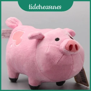Mềm Ngắn Sang Trọng Trọng Thác Mini Pig Búp Bê Hoạt Hình Đồ Chơi Động Vật 18cm