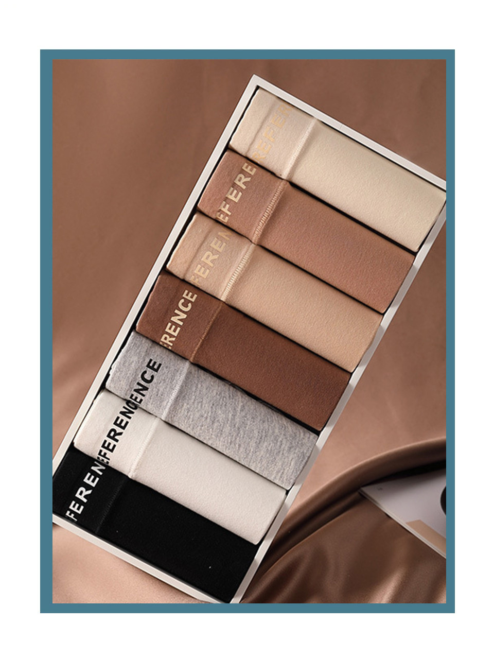 Mô tả Fallsweet Combo5 Nữ 100% Cotton Quần Đùi Cao Cấp Thoáng Khí Kích Thước Lớn Quần Lót Mềm Mại Comfot Quần Lót - 2