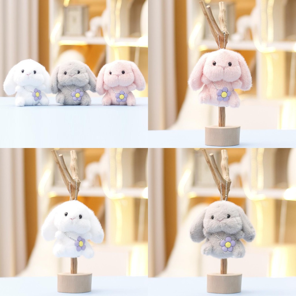 Bunny Đồ Chơi Sang Trọng Với Pp Cotton Làm Đầy Cho Trẻ Em Bé Gái Động Vật Mềm Quà Tặng Nhồi Bông