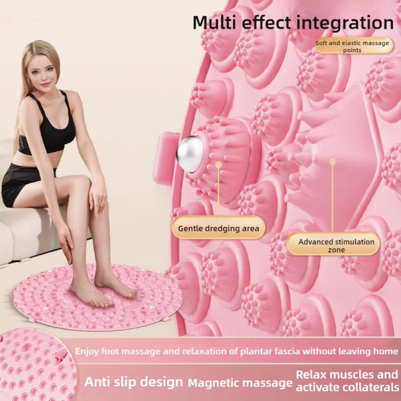 2 Chiếc Chân Massage Từ Tính Thảm Thư Giãn Cơ Châm Cứu Thảm Nhà Thiết Bị Tập Thể Dục Pilates Phụ Kiện Yoga Tập Chân Ngày Lễ Quà Tặng