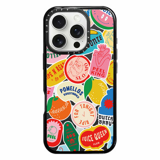 Nhãn trái cây tươi Nhãn dán Vỏ sạc từ tính không dây Tương thích cho IPhone11 12 13 14 15 16 Pro Max Cover 15 16 PLUS Silicone mềm trong suốt Vỏ chống sốc