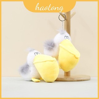 Đáng Yêu Sang Trọng Pelican Đồ Chơi Dễ Thương Mỏ Lớn Chim Móc Khóa Túi Quyến Rũ 11cm Mềm Thú Nhồi Bông