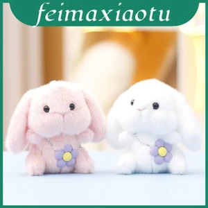 Bunny Đồ Chơi Sang Trọng Với Pp Cotton Làm Đầy Cho Trẻ Em Bé Gái Động Vật Mềm Quà Tặng Nhồi Bông