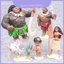 Quyến Rũ Moana 6 Nhân Vật Hành Động Búp Bê Lý Tưởng Cho Giờ Chơi Và Trang Trí