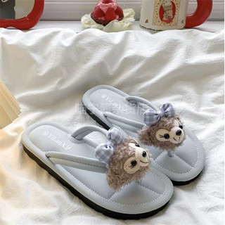 Hoạt Hình Dễ Thương Shirley Rose Flip-Flops Nữ 2025 Thời Trang Mùa Hè Phù Hợp Với Đế Dày Thường Ngày Thoáng Khí Cát